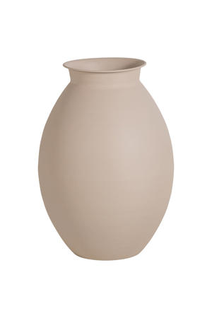 Caro vaas xxl metaal zand