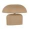 WOOOD Tilo Tafellamp 30x34x21 cm - Metaal - Zand - 30x34x21