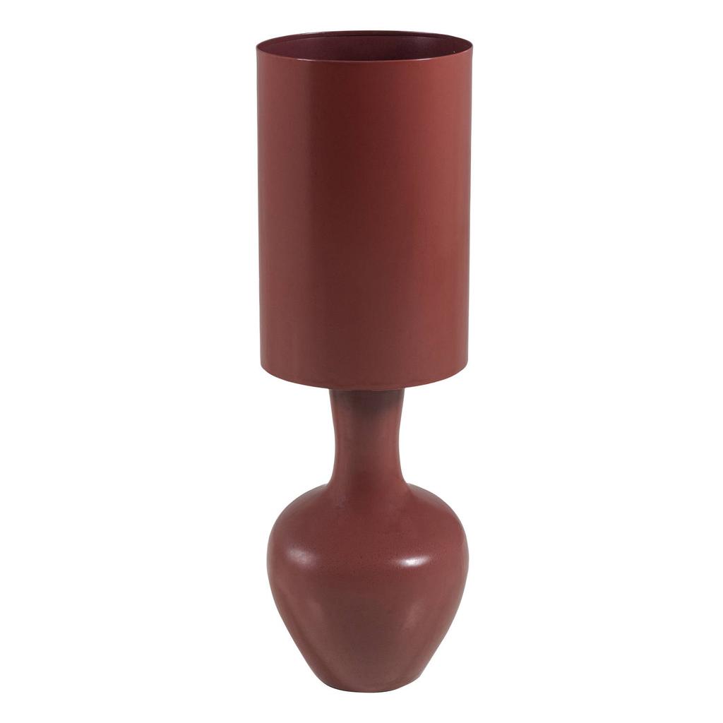 WOOOD Loa Tafellamp XL - Metaal - Hoogglans Rood - 100x33x33