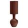 WOOOD WOOOD Loa Tafellamp XL - Metaal - Hoogglans Rood - 100x33x33