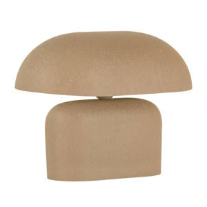 Tilo tafellamp 26x37x37 cm metaal beige