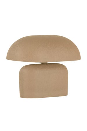 Tilo tafellamp 26x37x37 cm metaal beige