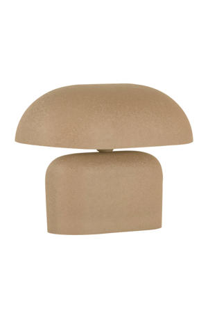 Tilo tafellamp 26x37x37 cm metaal beige