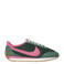 Nike Pacific leren sneakers groen/roze