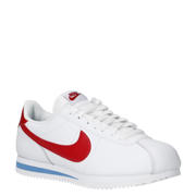 thumbnail: Nike Cortez leren sneakers wit/rood