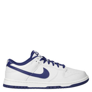 Dunk Low Retro sneakers wit/blauw
