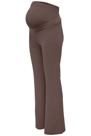 flared low waist zwangerschaps casual broek