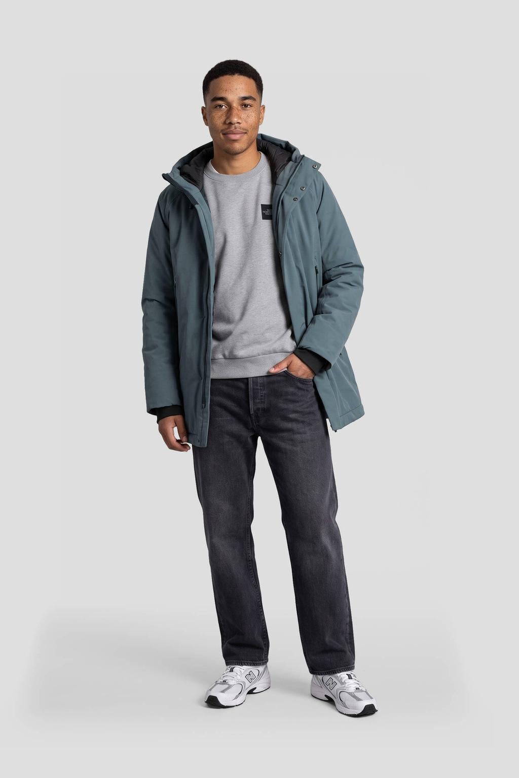 KRAKATAU winterparka - grijs