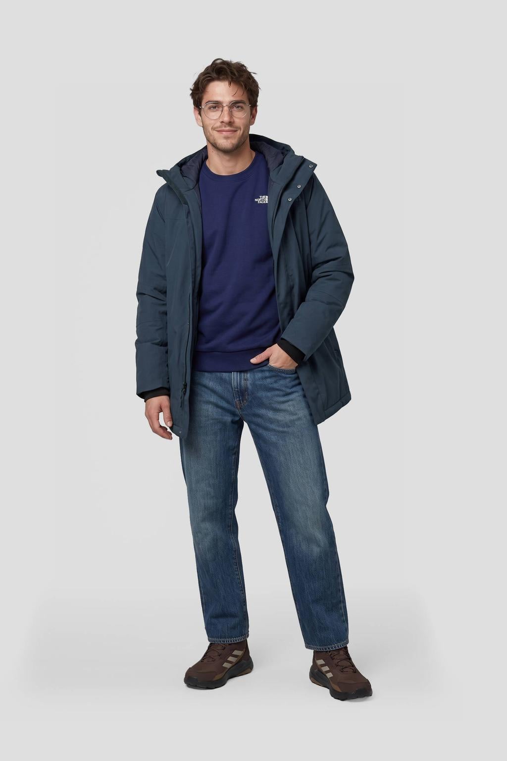KRAKATAU winterparka - donkerblauw