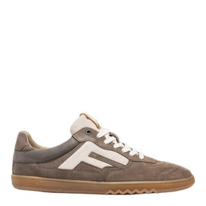 de Zaler 04.00 leren sneakers - taupe