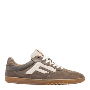 de Zaler 04.00 leren sneakers - taupe