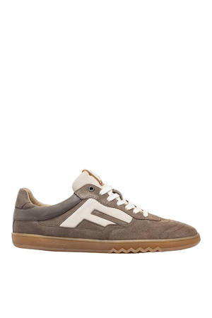 de Zaler 04.00 leren sneakers - taupe