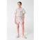 Shoeby gestreepte casual short bruin