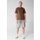 Shoeby regular T-shirt met backprint bruin