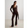 Aim'n Sense  sportlegging - donkerbruin
