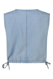 thumbnail: America Today top light blue denim
