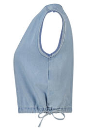 thumbnail: America Today top light blue denim