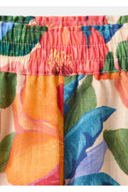 thumbnail: Mango Kids gebloemde casual short oranje