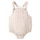 Mango Kids gestreepte playsuit lila