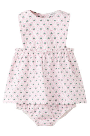 zomerjurk + bloomer lichtroze