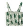 Mango Kids gebloemde mouwloze top groen