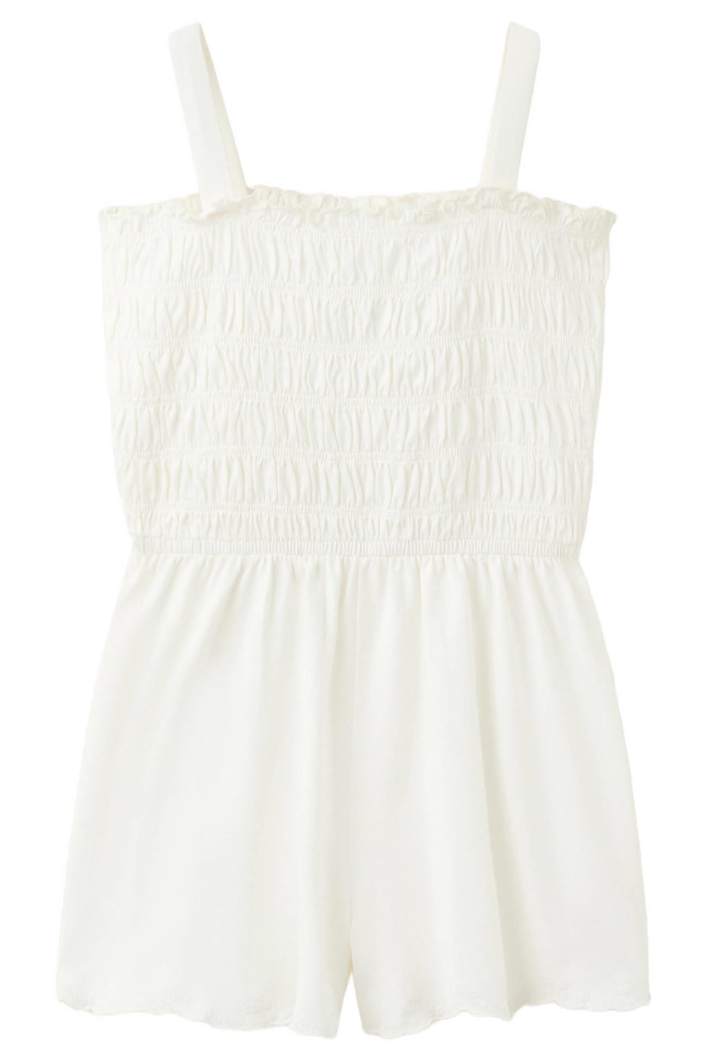 Mango Kids playsuit ecru
