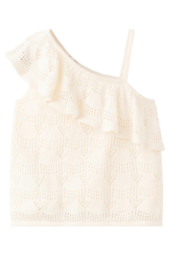 one shoulder tops meisjes