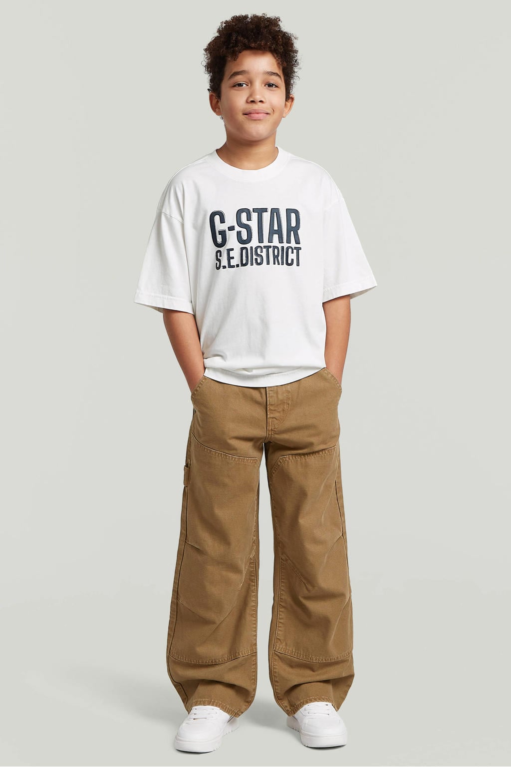 G-STAR loose fit jeans - beige