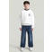G-STAR sweater met backprint - wit
