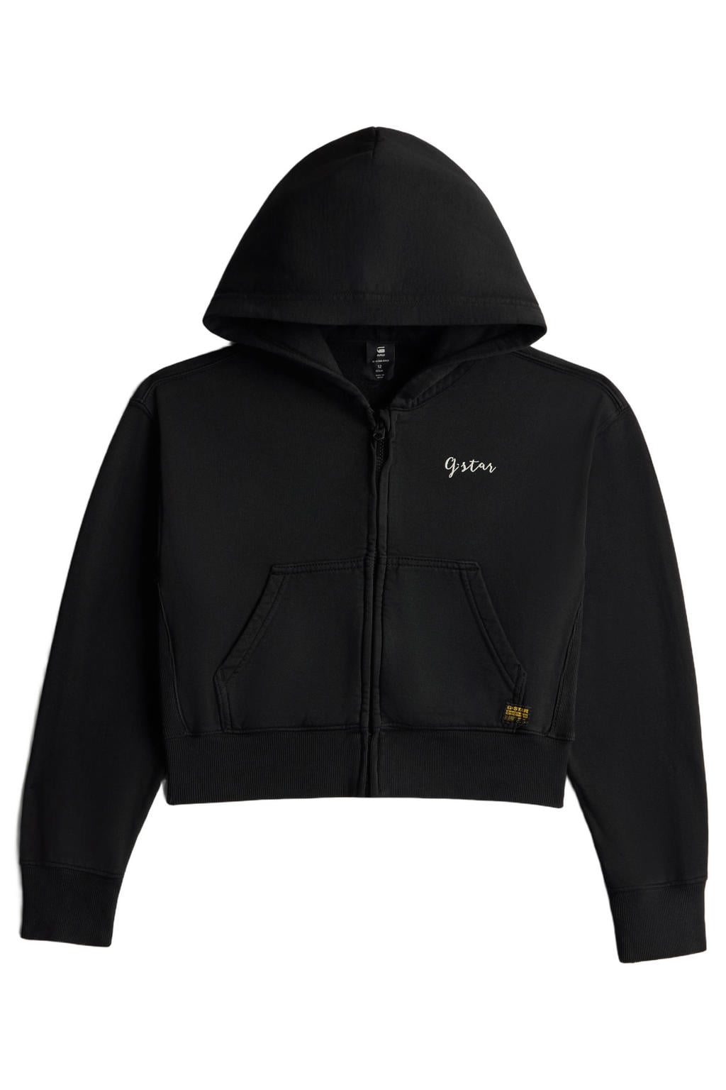 G-STAR sweatvest - zwart