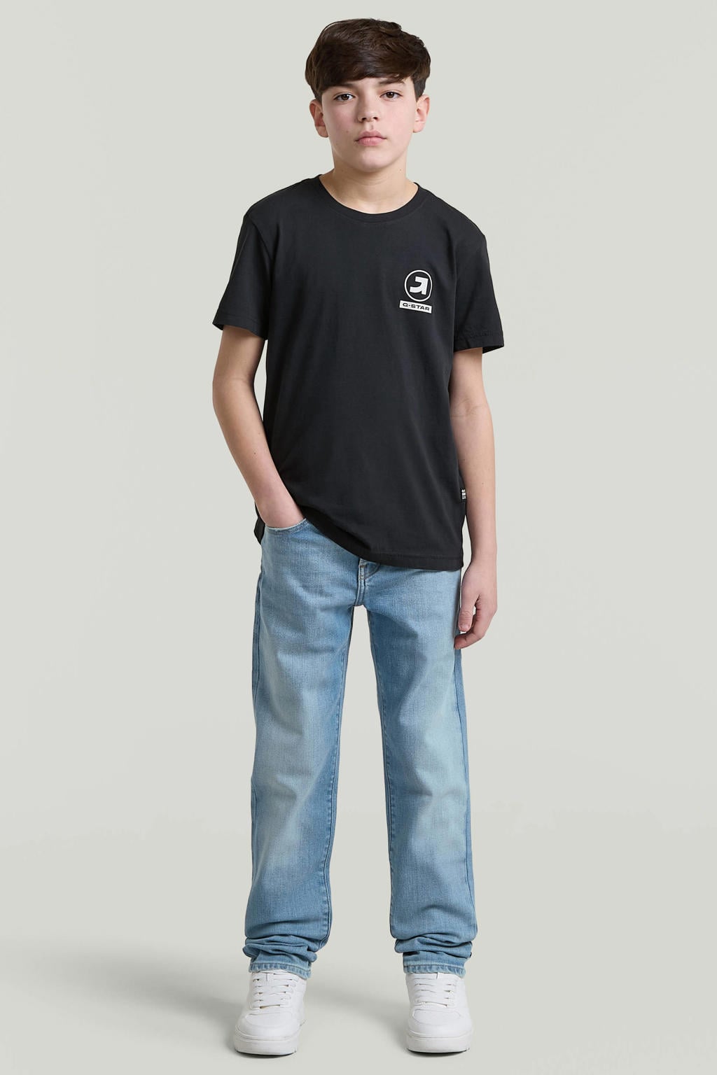 G-STAR junior slim fit jeans - lichtblauw
