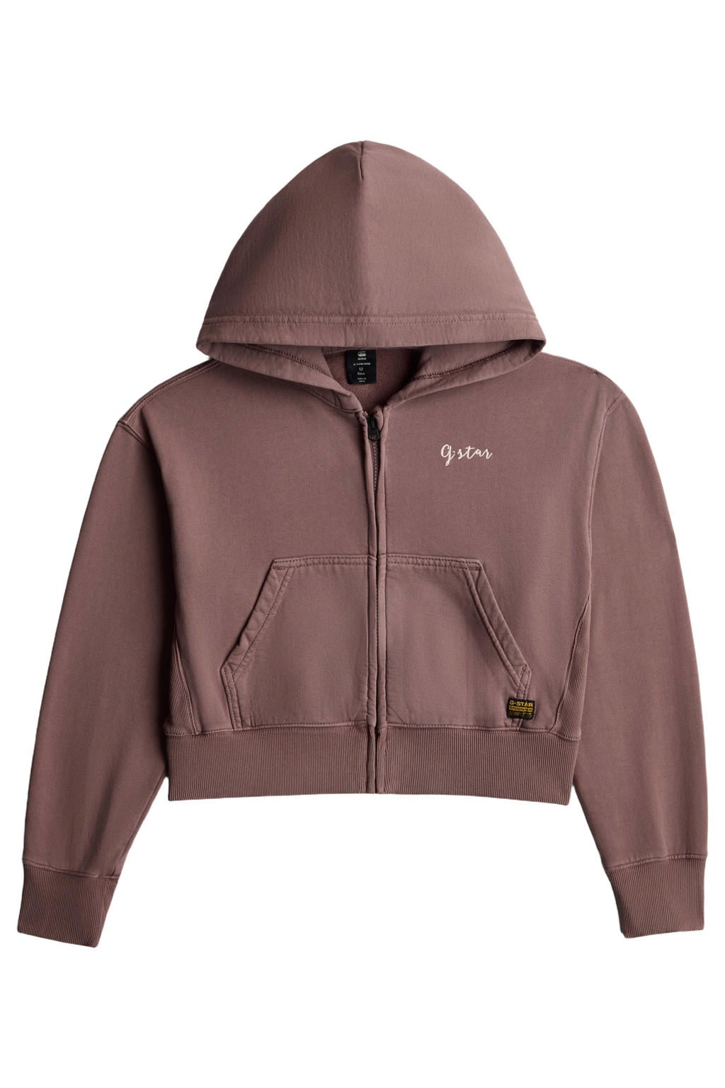 G-STAR sweatvest - oudroze