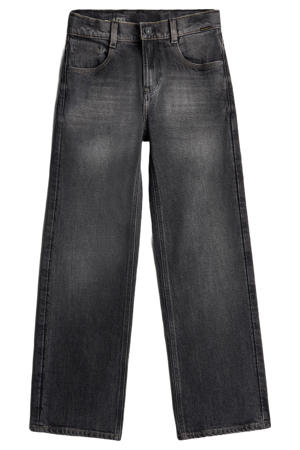 wide leg jeans - zwart