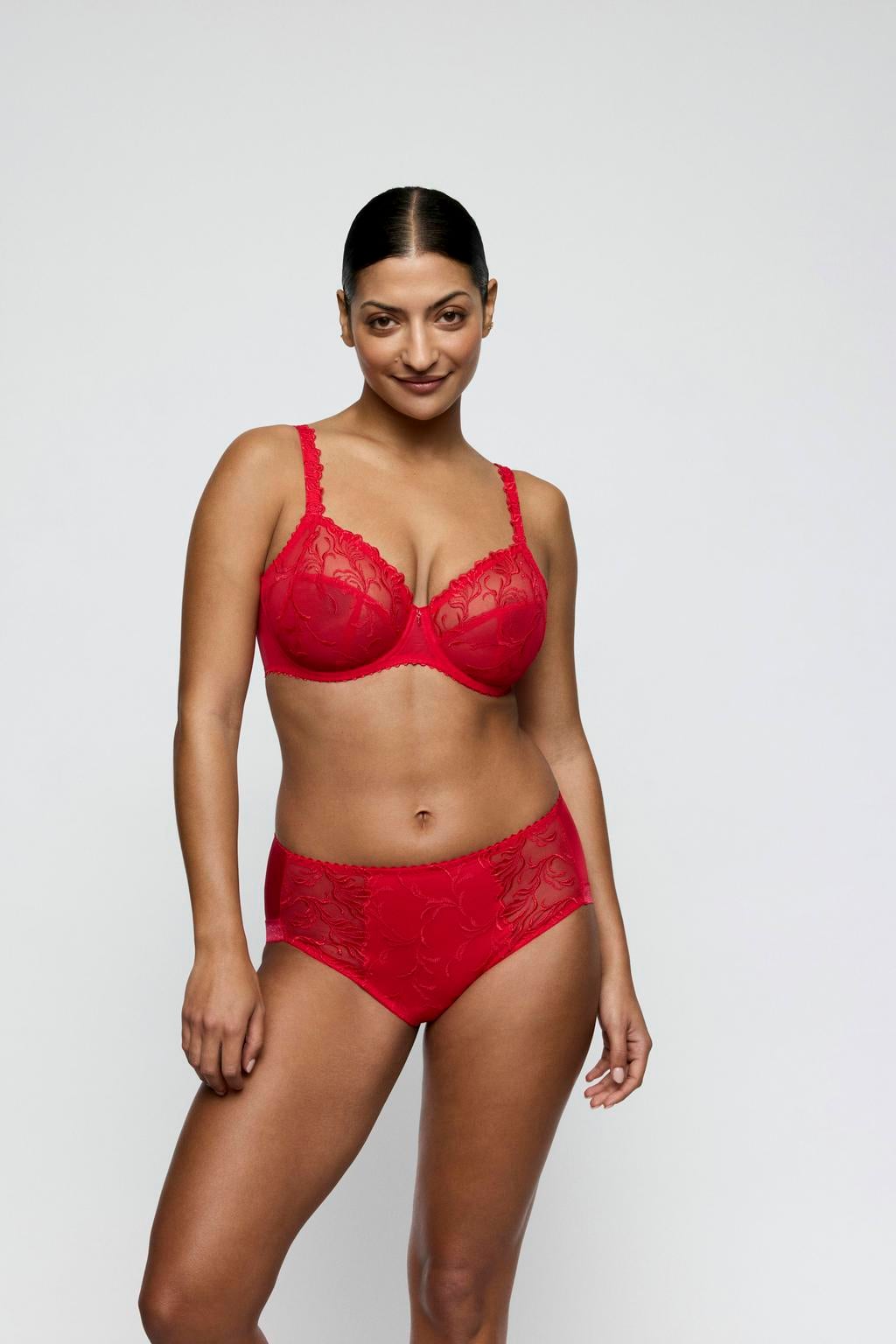 PrimaDonna Solisse niet-voorgevormde beugel-bh - rood