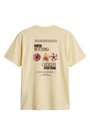 thumbnail: Pink Noir T-shirt met backprint lichtgeel