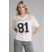 Pink Noir T-shirt ecru