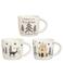 Mica Decorations kerst mok Mateo (Ø8 cm) (set van 6)