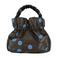 HARPER & YVE handtas met stippen Raye bruin/blauw