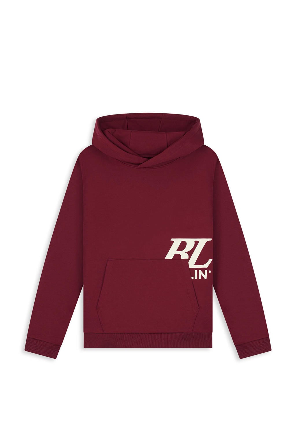 Ballin hoodie met print - donkerrood