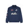 Ballin boxy sweater met backprint - donkerblauw