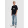 Ballin The Luke loose fit jeans met slijtage - lichtblauw