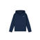Ballin rechtvallende hoodie met backprint - donkerblauw
