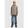 Ballin hoodie met backprint - taupe