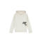 Ballin hoodie met print - ecru