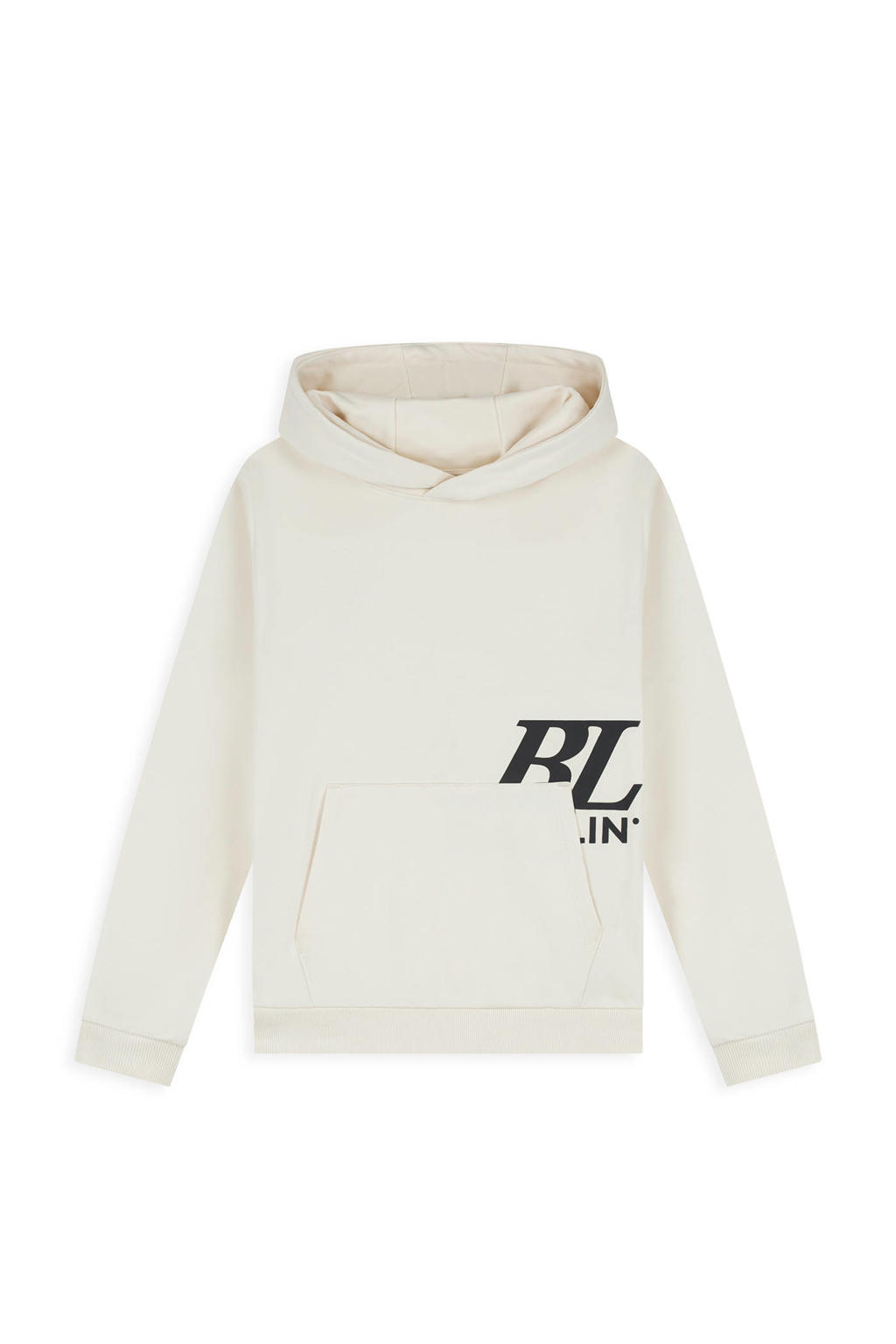Ballin hoodie met print - ecru