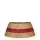 Mica Decorations Kerstboomrok rood - zeegras