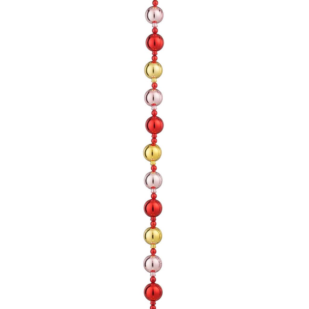 Mica Decorations Kerst slinger meerkleurig  (210cm)