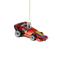 Mica Decorations ornament raceauto - glas