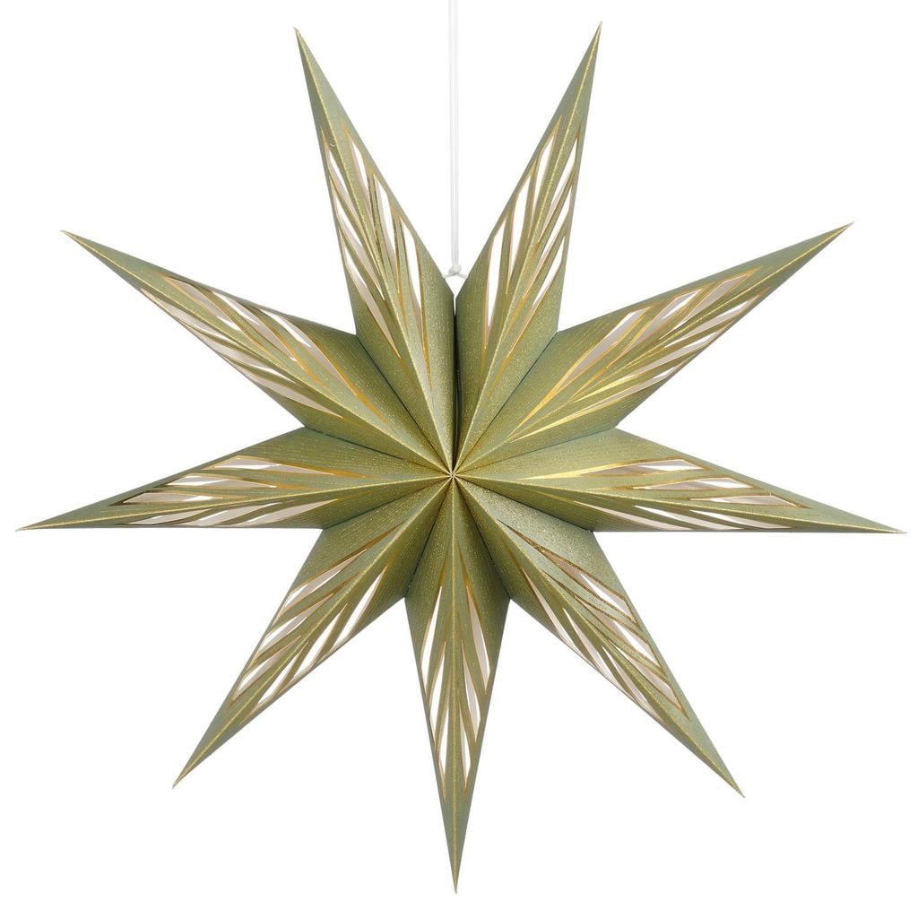 Mica Decorations kerstster groen (75 cm)