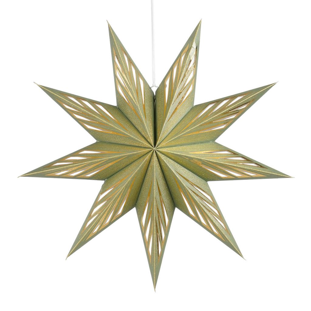 Mica Decorations kerstster groen (60 cm)